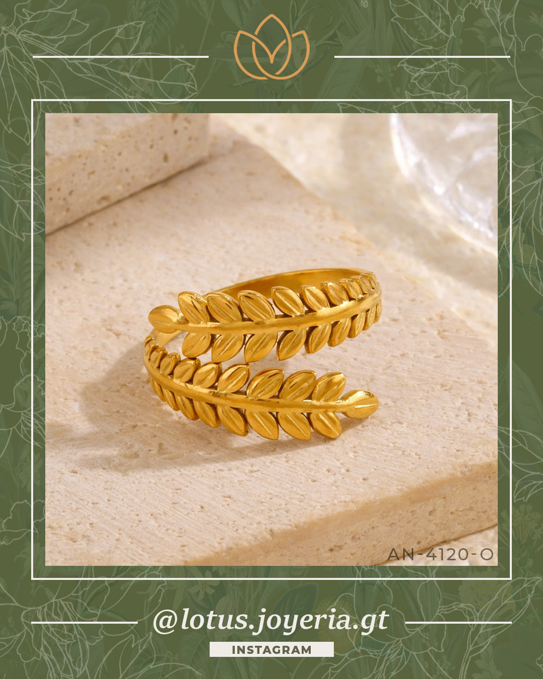 Anillo > ESENCIALES > AN-4120-O