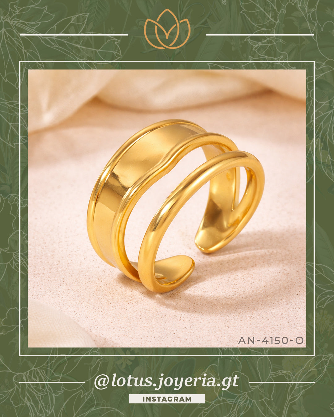 Anillo > ESENCIALES > AN-4150-O
