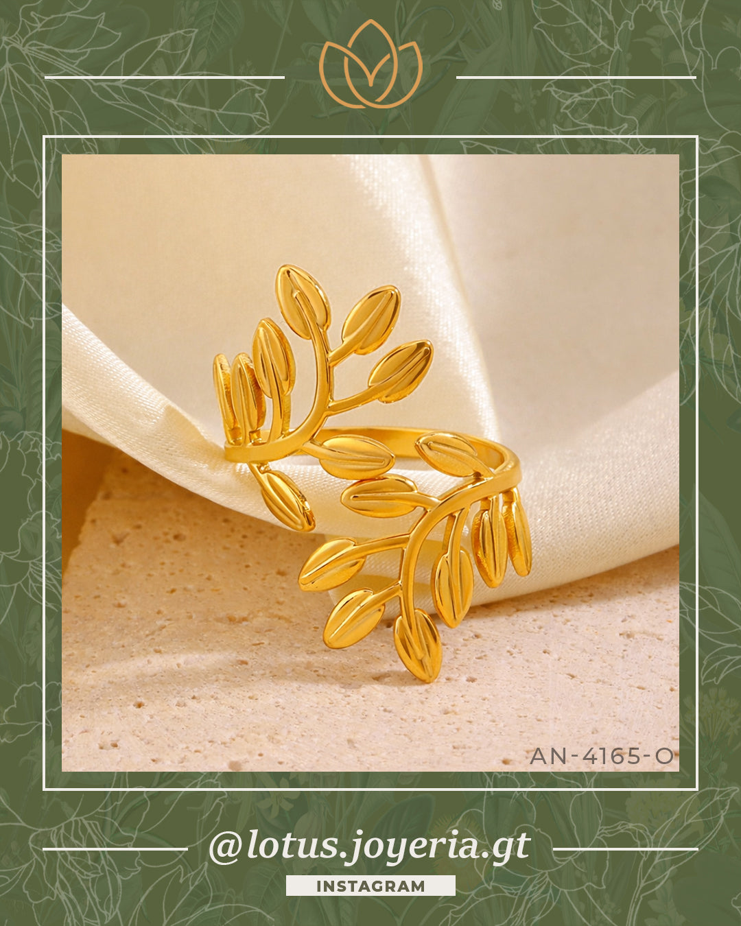 Anillo > ESENCIALES > AN-4165-O