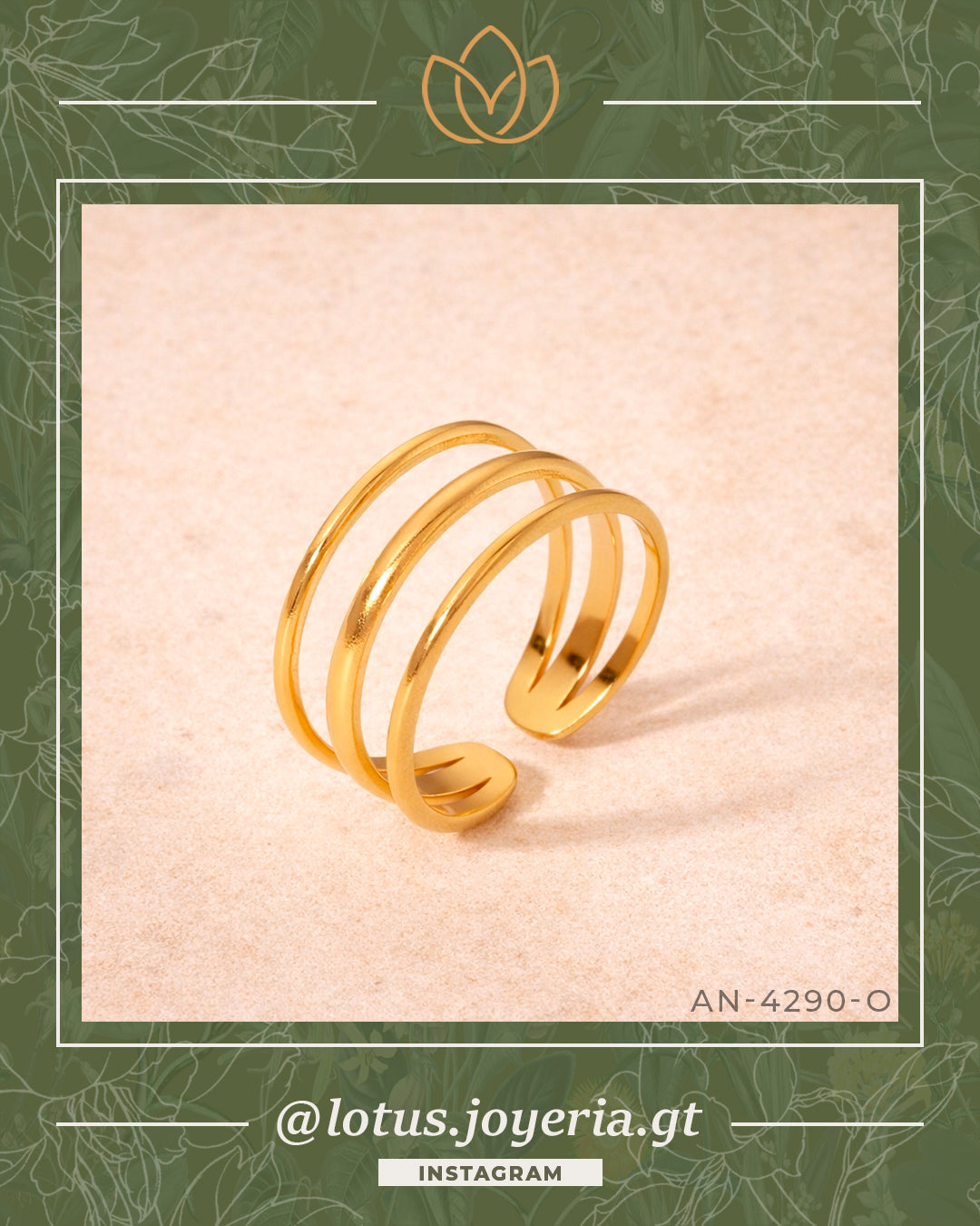 Anillo > ESENCIALES > AN-4290-O