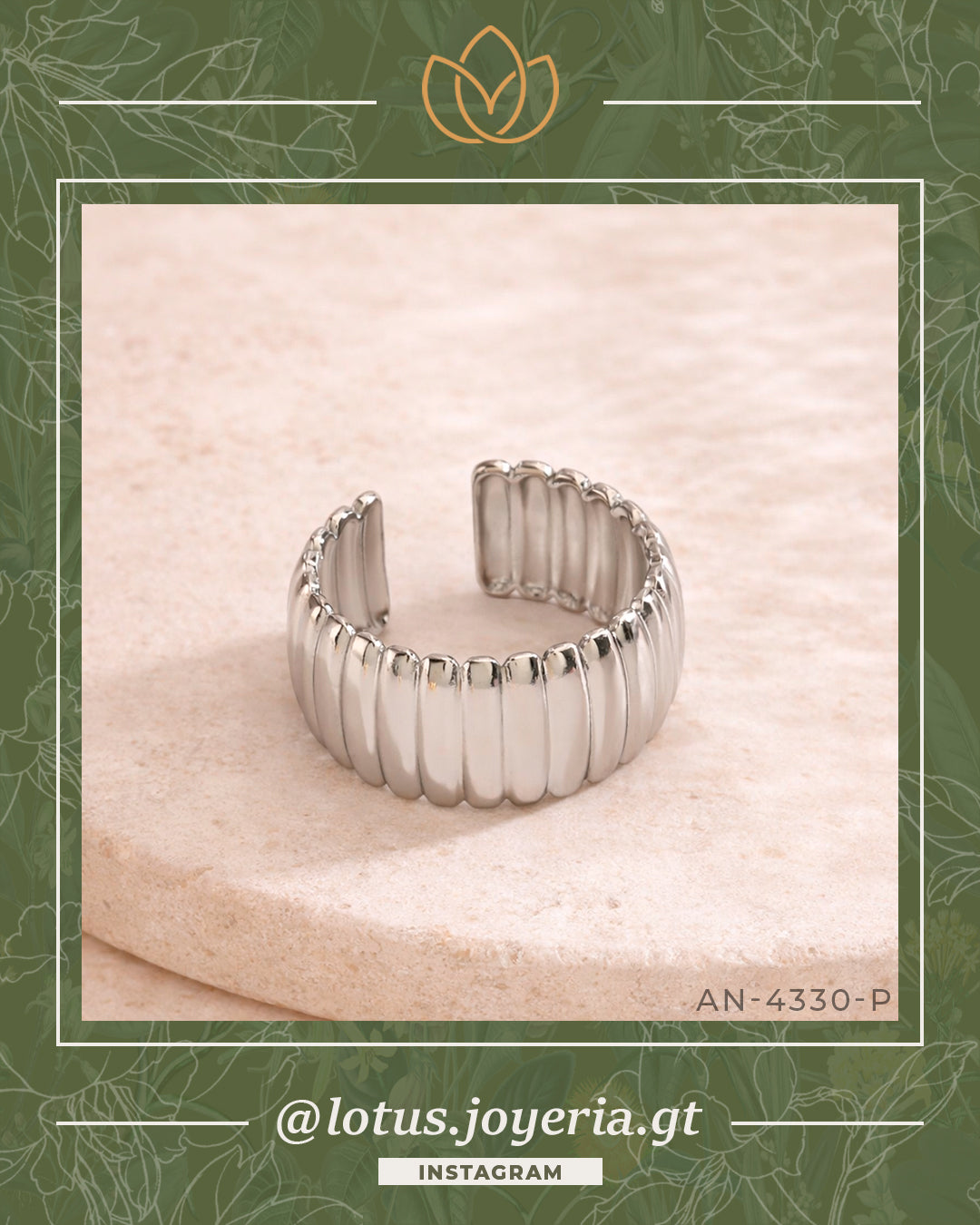 Anillo > ESENCIALES > AN-4330-P