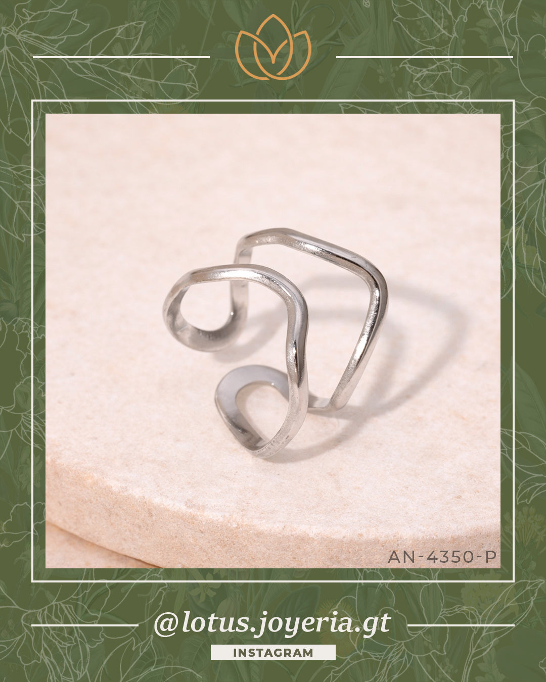 Anillo > ESENCIALES > AN-4350-P