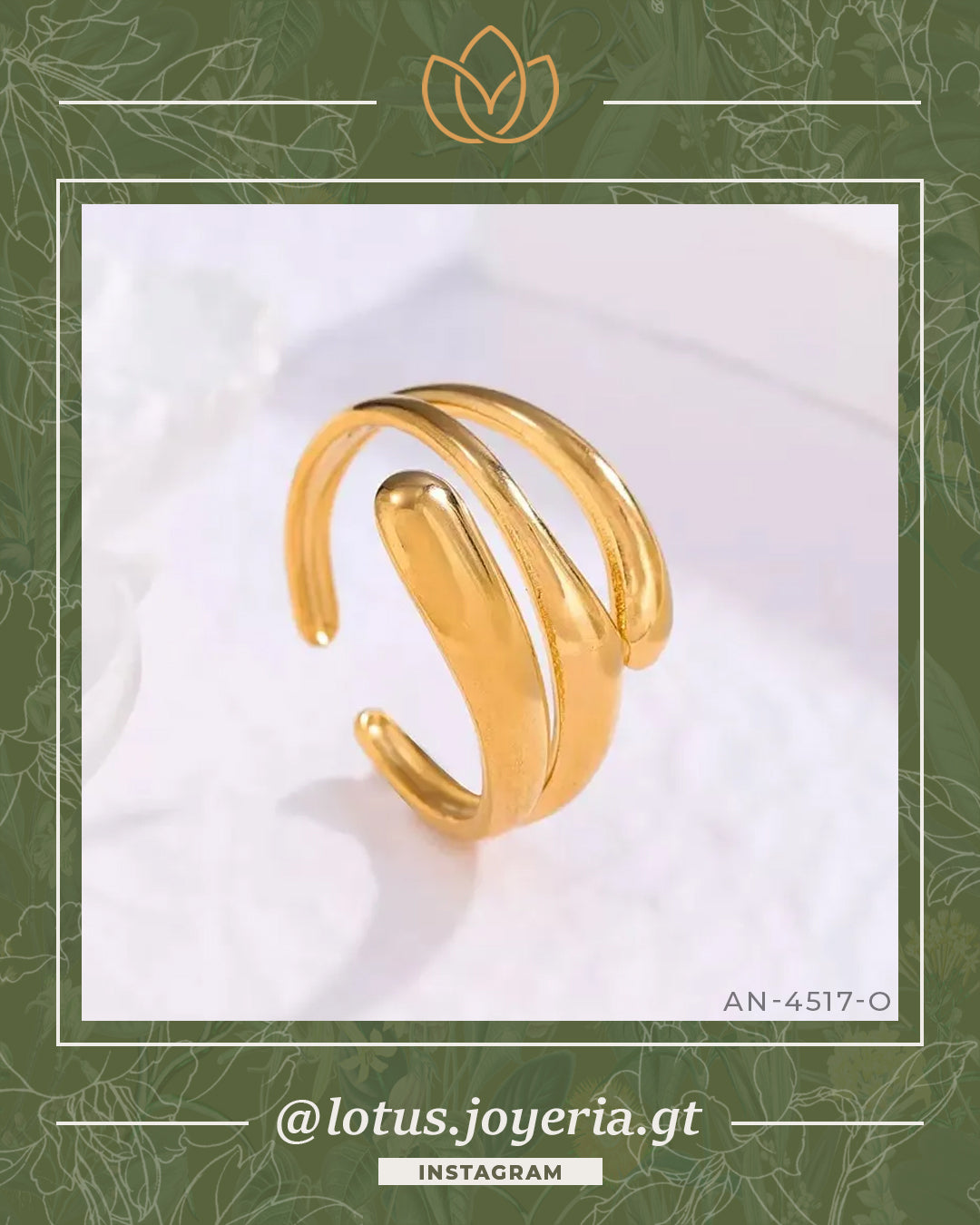 Anillo | 50% OFF! > Y