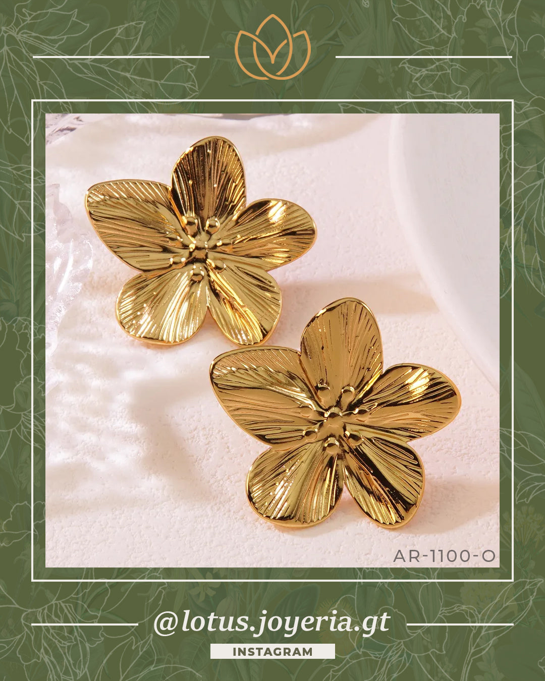 Aretes > ESENCIALES > AR-1100-O