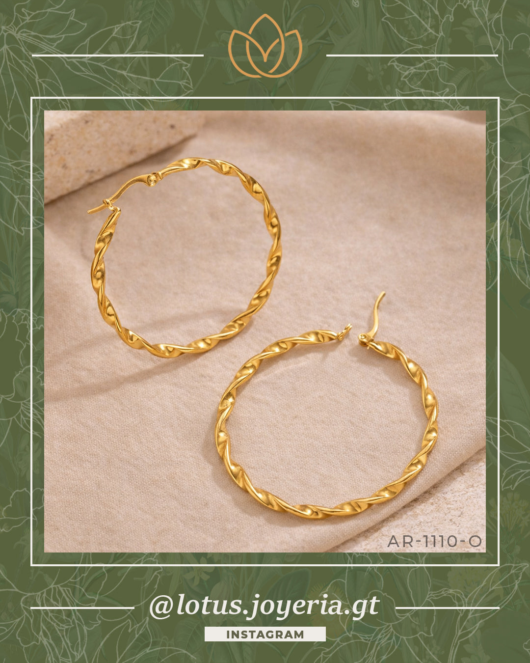 Aretes > ESENCIALES > AR-1110-O