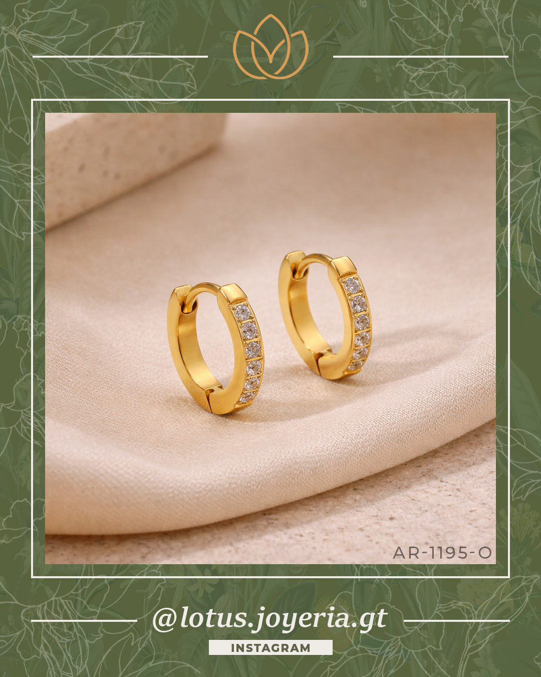 Aretes | 20% OFF! > PREMIUM > AR-1195-O