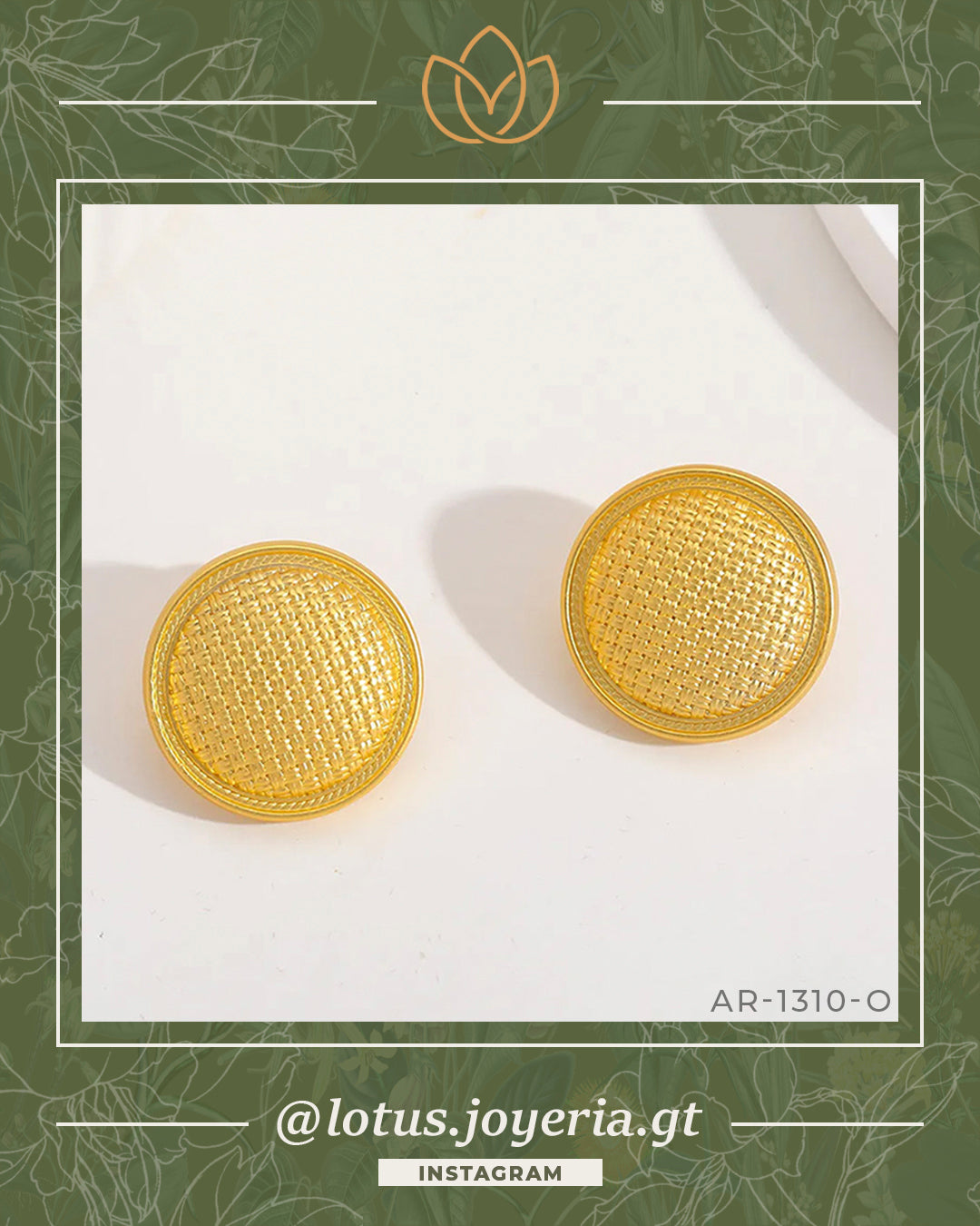 Aretes > ESENCIALES > AR-1310-O