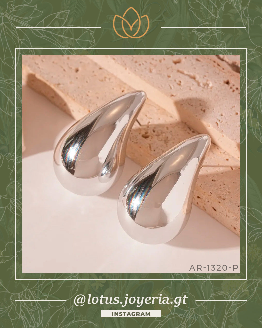 Aretes > ESENCIALES > AR-1320-P