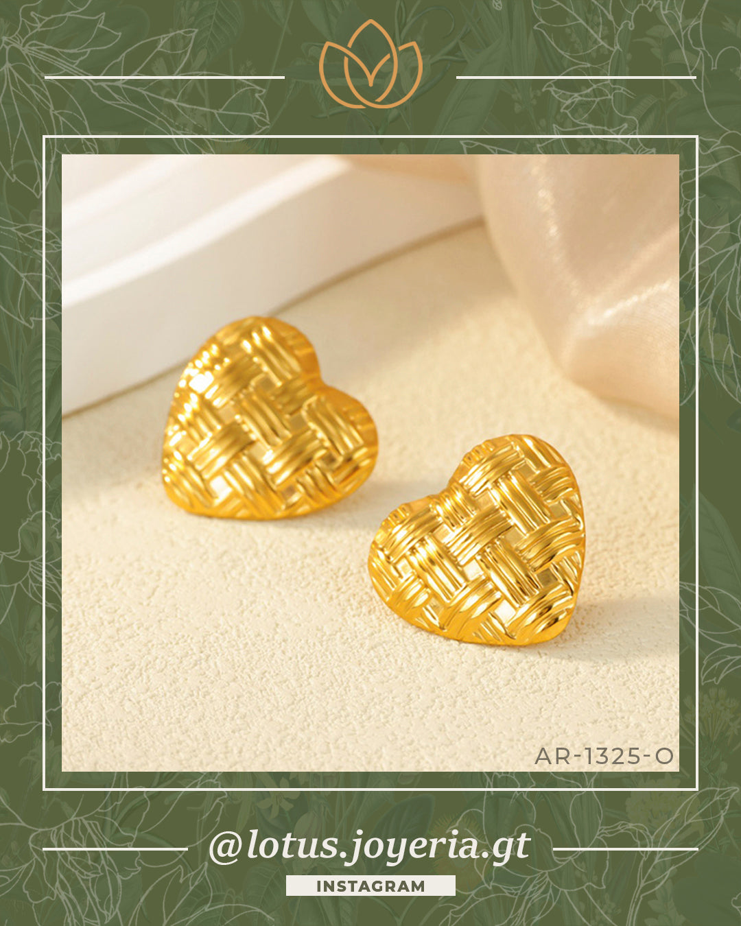 Aretes > ESENCIALES > AR-1325-O