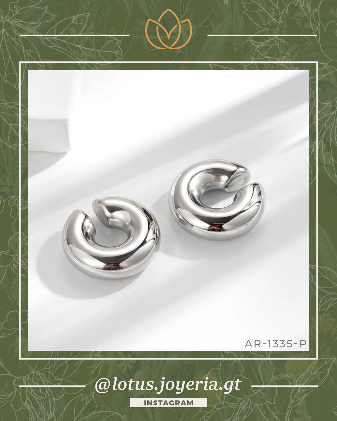 Aretes > ESENCIALES > AR-1335-P