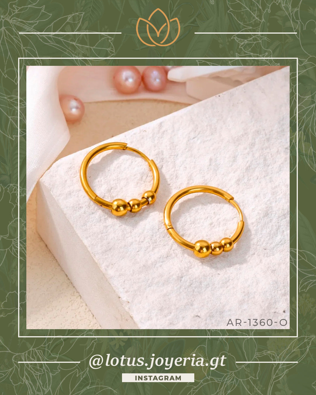 Aretes > ESENCIALES > AR-1360-O