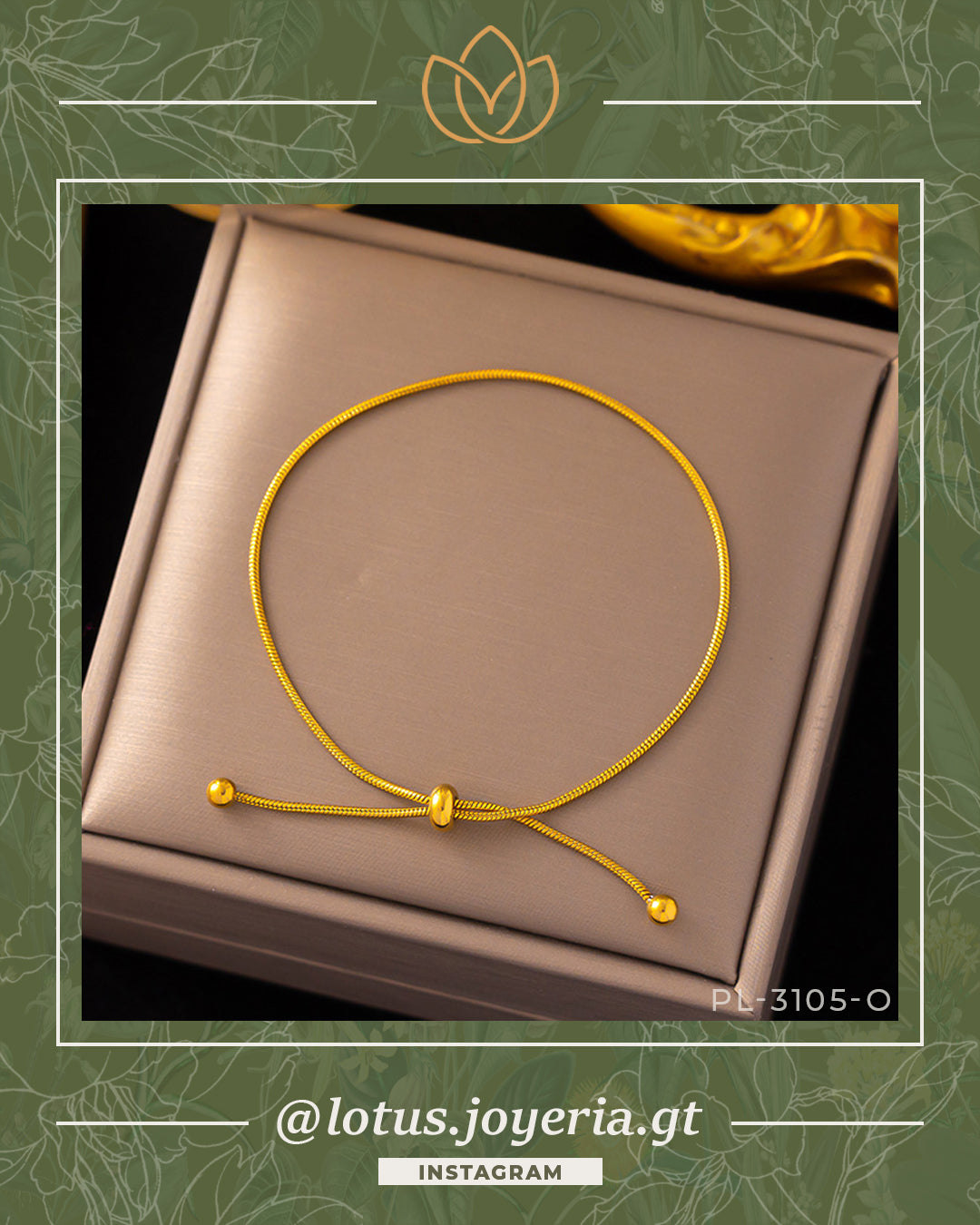 Pulsera > ESENCIALES > PL-3105-O