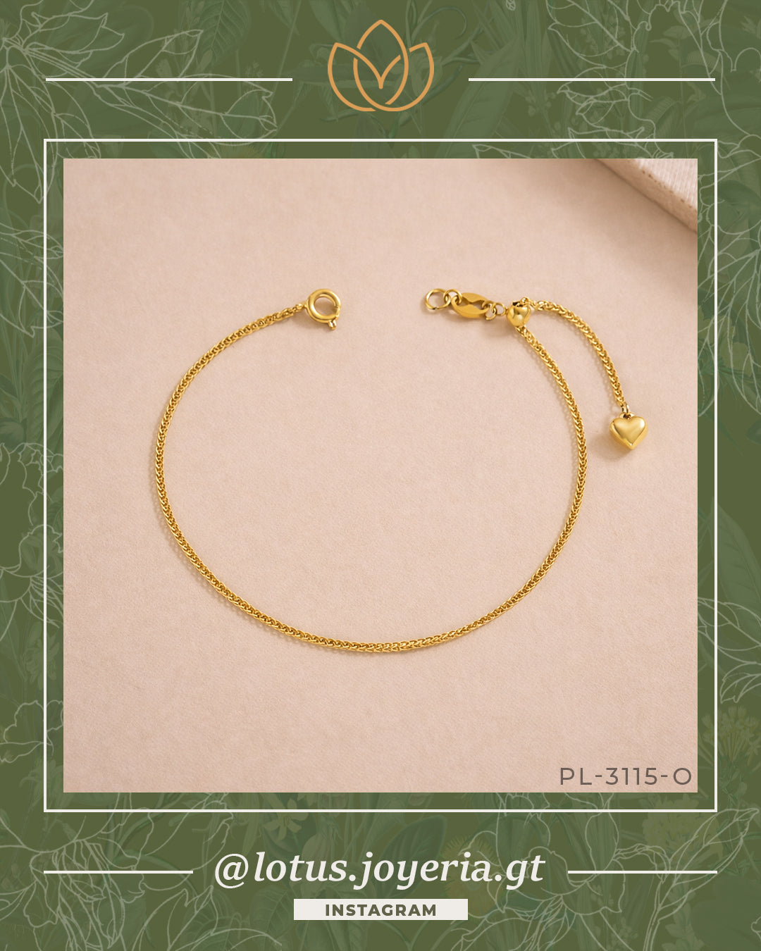 Pulsera > ESENCIALES > PL-3115-O